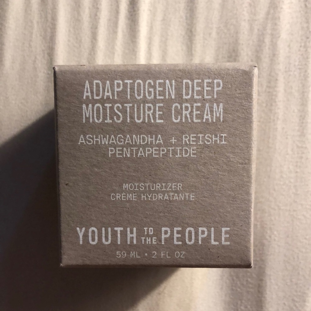 Youth to the People Mushroom Adaptogen Deep Moisture Cream BRAND NEW IN BOX